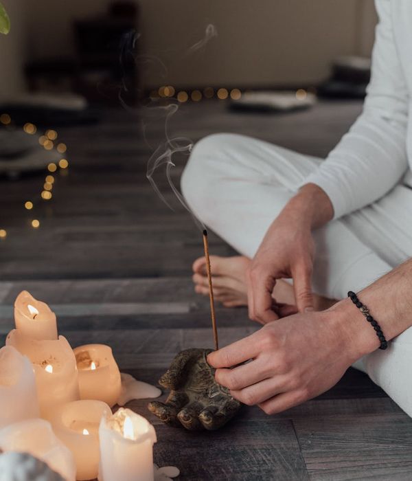 Person practicing gentle movements in a calm arctic atmosphere
